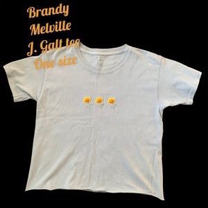 BRAND MELVILLE TEE. One size